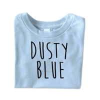 Thumbnail for Blue Baby In Progress Letter Loose T-Shirt - Sensationally Fabulous